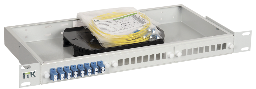 FOBX24-1U-8LCUD09 Кросс оптический 19"