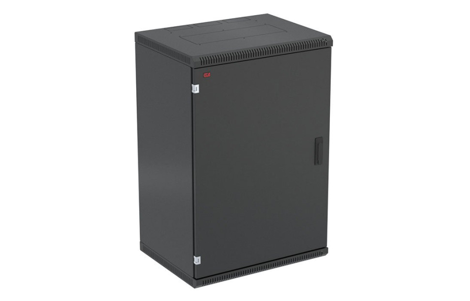 ШТ-НСр-15U-600-450-М-Ч (130411-01548) Шкаф телекоммуникационный 19" настенный 15U