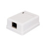 Компьютерная розетка 8P8C (RJ-45), UTP, Cat.5e, 1 порт (10-0307-1) Компьютерная розетка