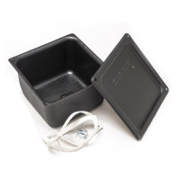 Коробка металлическая грунтованная с уплотнителем 150х150х100 мм (PR08.26167) Коробка металлическая