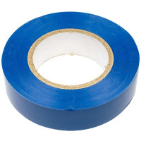 Изолента синяя ПВХ 15х20х0.13мм (KR-09-2605) Лента изоляционная