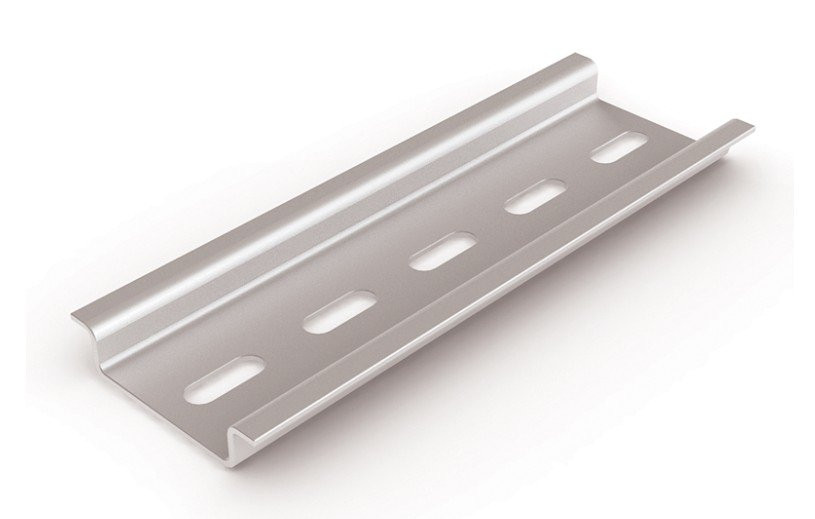 DIN-рейка 20см оцинкованная (YDN10-0020) DIN-рейка