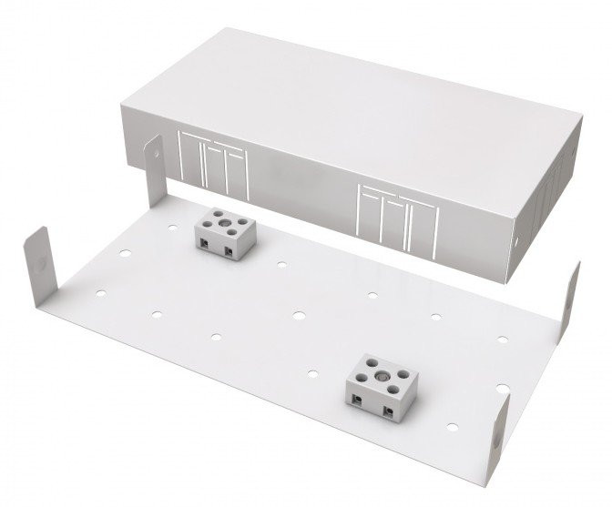 КМОМ (8к х 2,5мм) 75х75х37 IP31 (070-028) Коробка монтажная огнестойкая металлическая