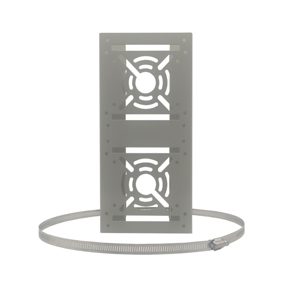 ST-BMS (версия 4) "Столб 2" (КОМЛЕКТ С ХОМУТОМ) Кронштейн для видеокамеры