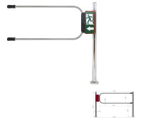 ST-GR014EC-SS Калитка