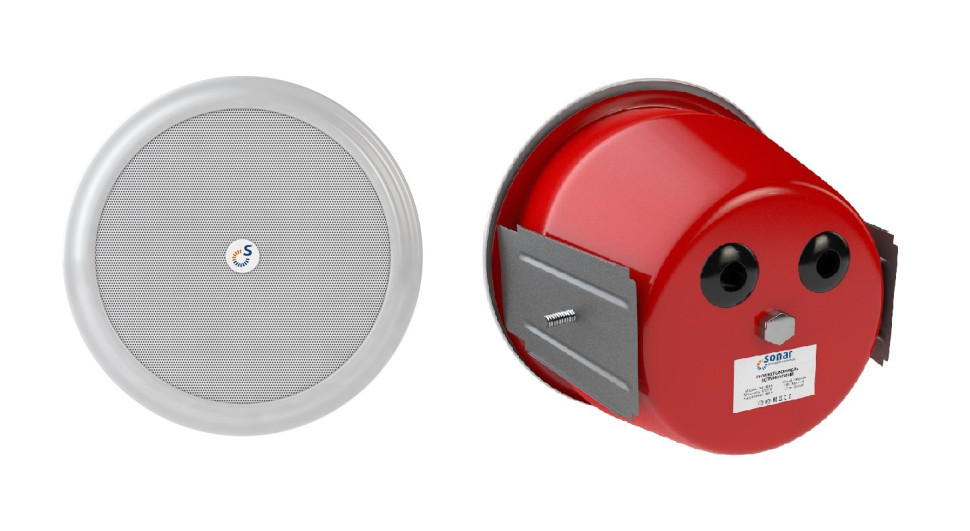 SCS-106A (корпус белый) Громкоговоритель потолочный