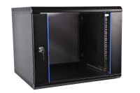 ШРН-Э-12.500-9005 Шкаф телекоммуникационный 19" настенный 12U