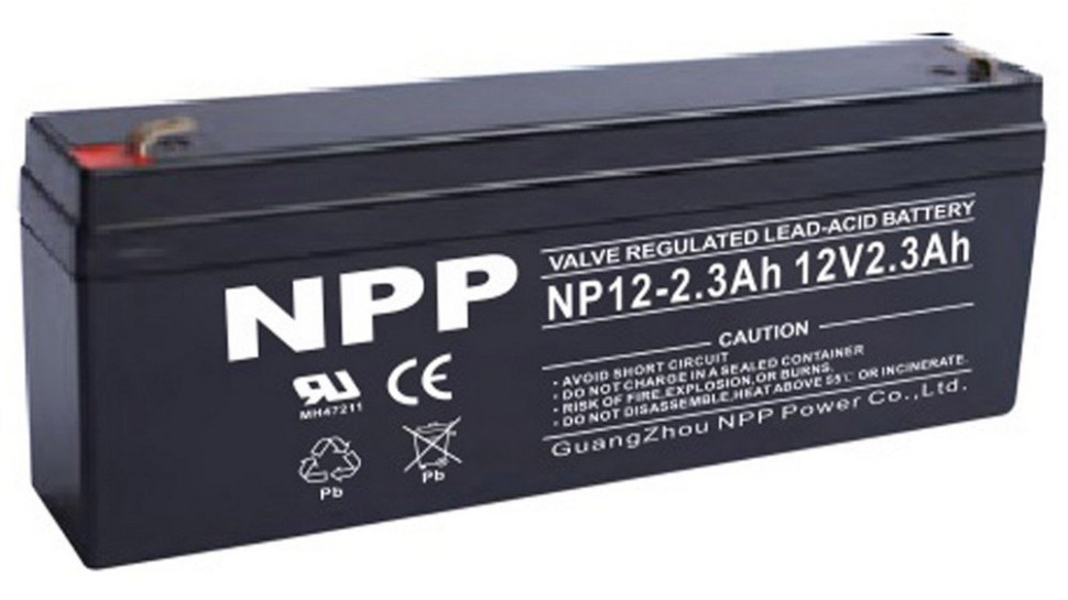 NPP NP12-2.3 Аккумулятор герметичный свинцово-кислотный
