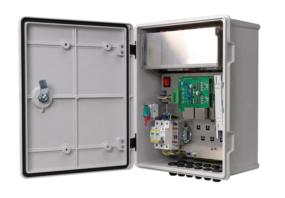 MM8GPoE-2SFP-UPS Коммутатор уличный 8 портов управляемый с ИБП