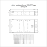 Лоток перфорированный Профи 200х80х3000 (2,0мм) (PR16.5062) Лоток перфорированный