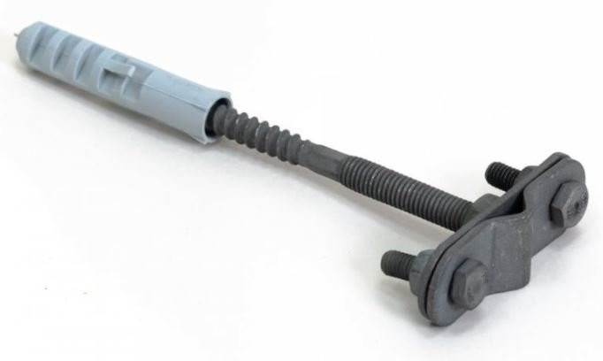 Крепление молниеприёмника к стене L120мм d16-20мм TDZ (PR08.26339) Крепление молниеприёмника к стене