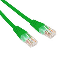 Патч-корд U/UTP CAT 6, RJ45-RJ45, 26AWG, LSZH, зеленый, 5м REXANT (02-0296-5) Патч-корд UTP