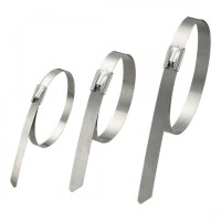 MTL-150 (100 шт) (7760c) Стяжка неразъемная стальная, коррозионно-стойкая