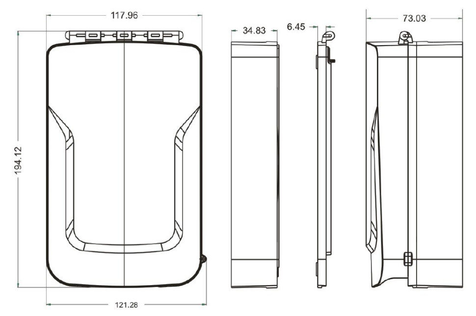 ST-ER100SM Защитный кожух для устройств разблокировки