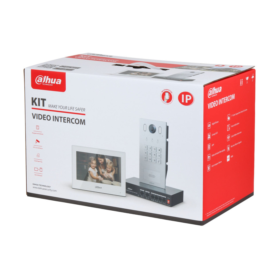 DHI-KTP05(S) Комплект IP-видеодомофона