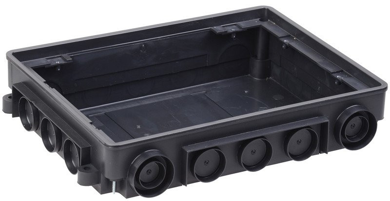 Коробка напольная под лючок ONFLOOR 12 PRIMER (KNU-12-PA-9011) Коробка напольная