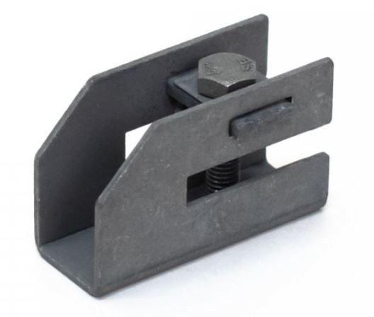 Держатель для полосы толщиной до 8мм с фиксирующим болтом TDZ (PR08.12686) Держатель для полосы