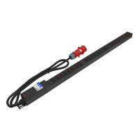 PDU-32AVMS24-18C3-6C9-3P верт.разм.18xC13 6xC19 с сет.мониторин.3х32A EN 60309 2м Блок розеток
