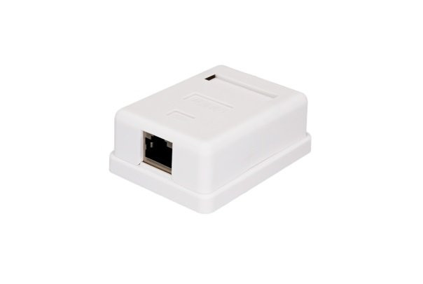 Компьютерная розетка 8P8C (RJ-45), FTP, 5е, 1 порт (10-0354-1) Компьютерная розетка