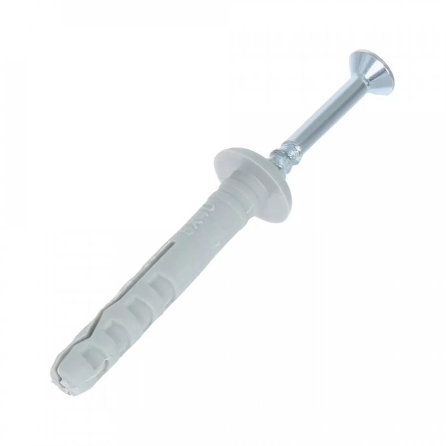 Дюбель-гвоздь гриб 6х60 (100 шт) (PR08.10203) Дюбель-гвоздь