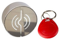 JSBo 392.0.1 (хром) Считыватель со встроенным контроллером антивандальный