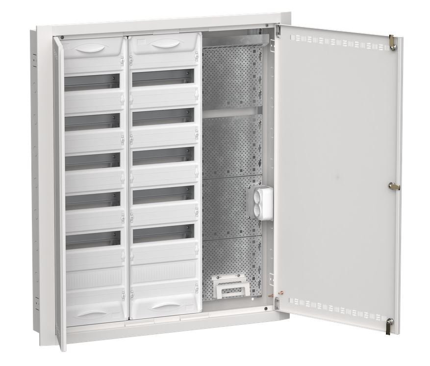 Корпус комбинированный встраиваемый TITAN 5 ЩРв-144 (3х72) 1005х885х130 IP30 белый (TI5-51-V-3х072-30) Корпус металлический