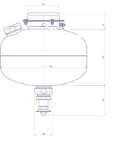 МУПТВ(С)-13,5-ГЗ-ВД (tºC=+5_п) ("Тунгус") Модуль пожаротушения тонкораспыленной водой