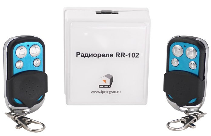 RR-102 + 2 пульта, 150 метров, питание 12В