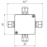 РИ-4 "Аякс" Разветвитель интерфейсов CAN/DMX512/M-Bus/Modbus