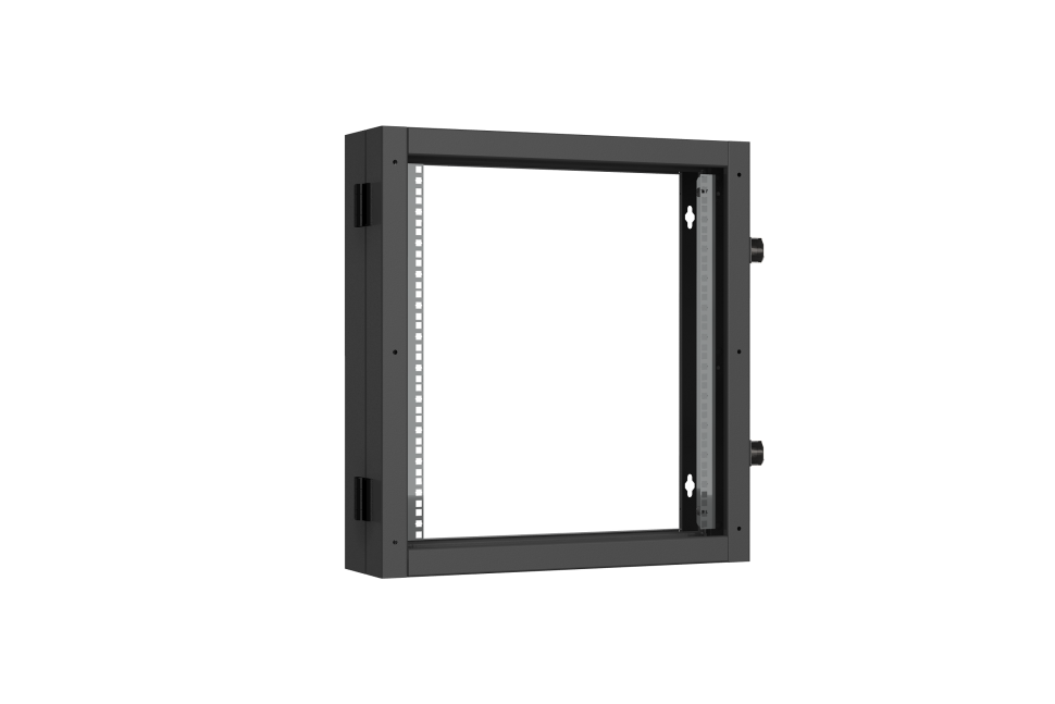 TWC-126015-BS-BK Пристенная поворотная секция 19", 12U
