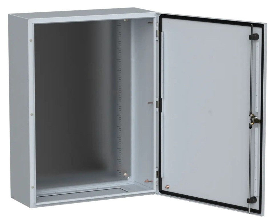 Корпус металлический TITAN 5 ЩМП-80.60.25 800х600х250 УХЛ1 IP66 с монтажной платой (TI5-10-N-080-060-025-66) Корпус металлический с монтажной платой