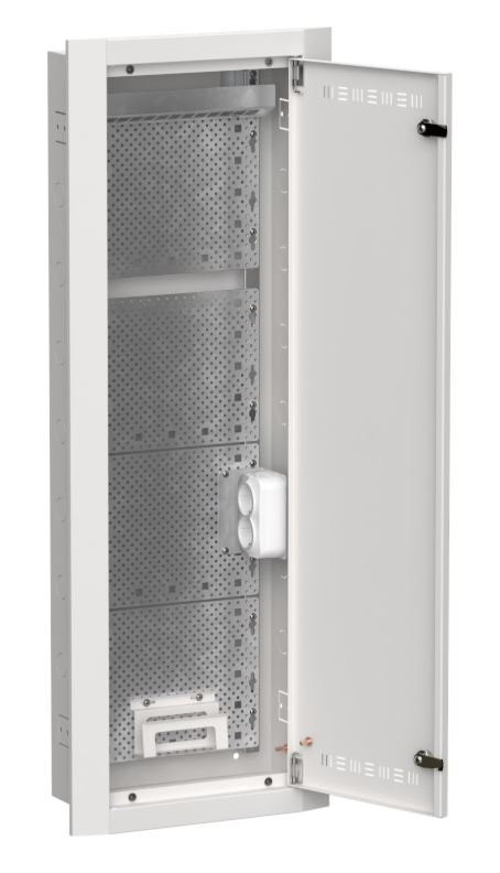 Корпус мультимедиа встраиваемый TITAN 5 ЩРв-72 (1х72) 1005х365х130 IP30 белый (TI5-51-V-072-30) Корпус металлический