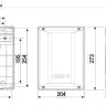 CAME ZLX230P (801QA-0110) Блок управления