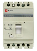 Выключатель нагрузки ВН-99 125/100А 3P EKF PROxima (sl99-125-100) Выключатель нагрузки