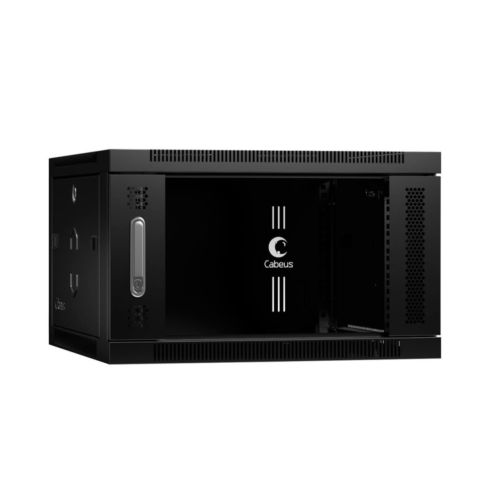 SH-05F-6U60/45-BK (8598c) Шкаф телекоммуникационный 19" настенный 6U