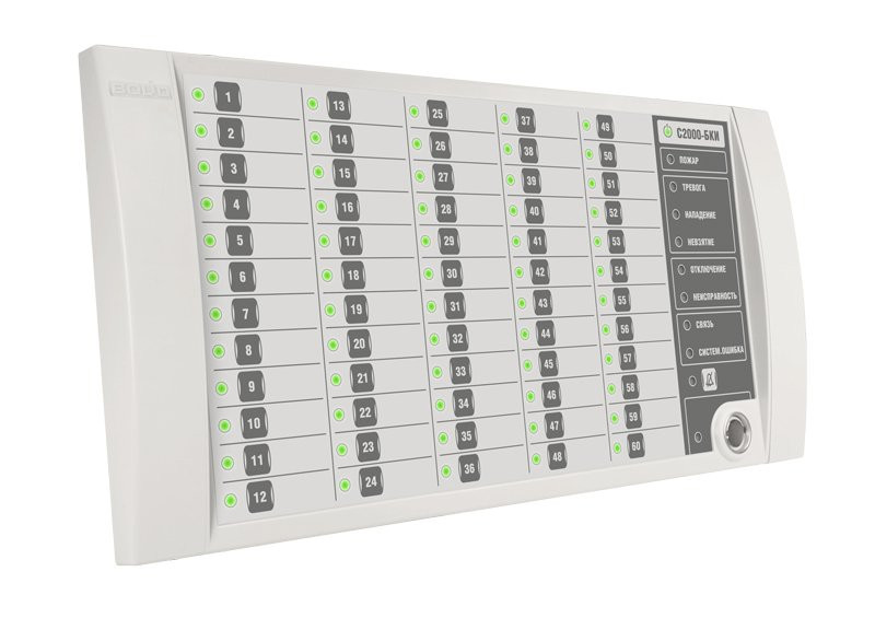 С2000-БКИ в.3.хх (2xRS-485) Блок контроля и индикации