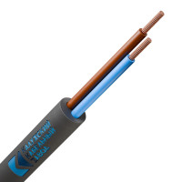 ПВС 2х0,75 черный ГОСТ ККЗ Кабель силовой многопроволочный