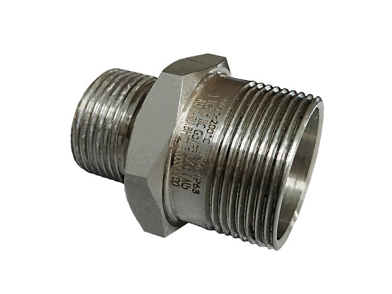 Ex-переходник МКВМ 01МН 1МН Н Переходник взрывозащищенный