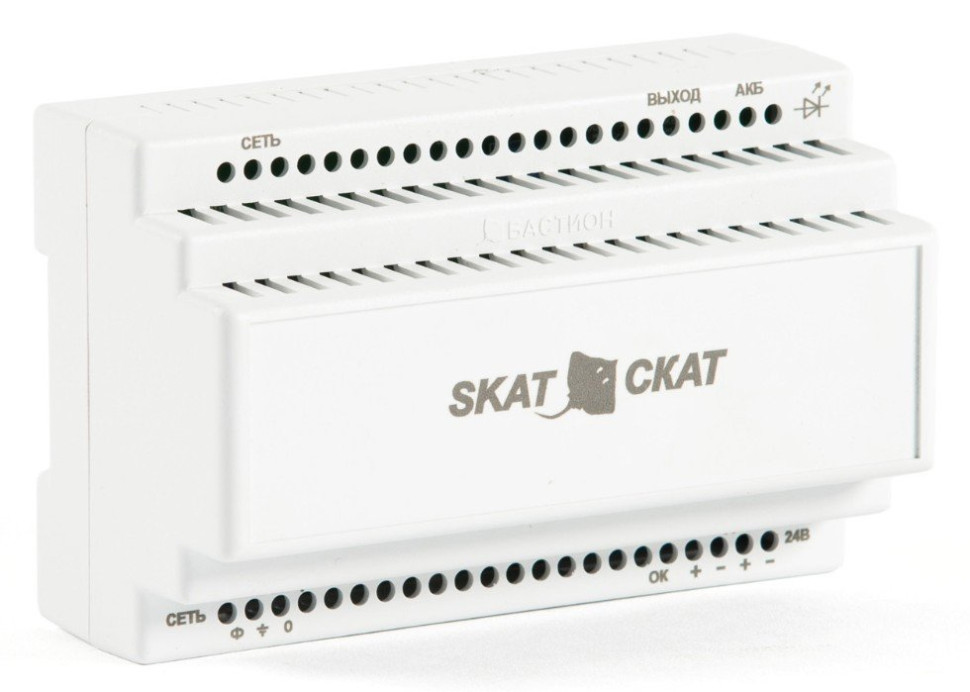 СКАТ-2400М DIN (СКАТ ИБП-24/1,5-DIN) (84) Источник вторичного электропитания резервированный