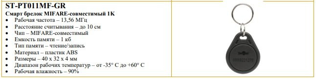 ST-PT011MF-GR Брелок