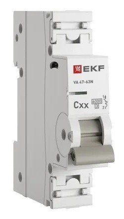 1P 2А (C) 6кА ВА 47-63N PROxima (M636102C) Автоматический выключатель