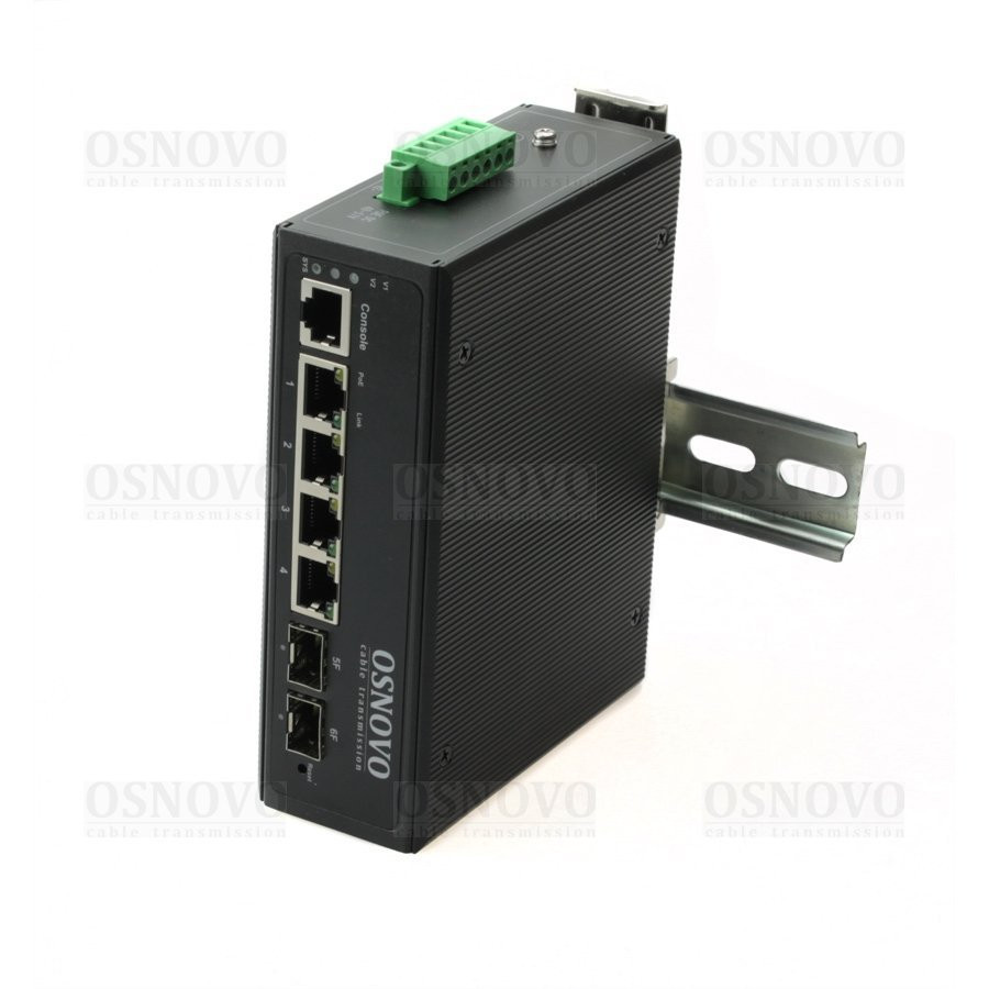 SW-80402-IL(port 90W, 360W) Коммутатор с PoE