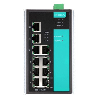 EDS-510A-3GT Управляемый коммутатор 7х10/100BaseTX, 3 x Gigabit "Витая пара" EDS-510A-3GT Управляемый коммутатор 7х10/100BaseTX, 3 x Gigabit "Витая пара"