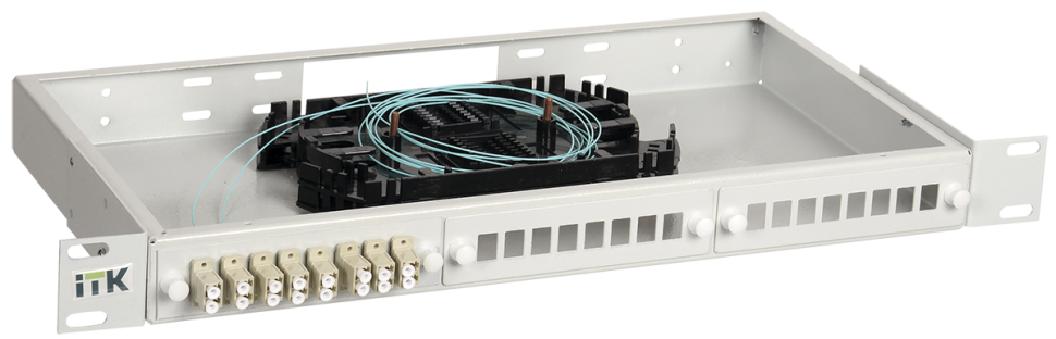 FOBX24-1U-12LCUD04 Кросс оптический 19"