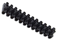 ЗВИ-15 1,5-6 мм² 12пар 100°С черный TDM (SQ0510-0034) Зажим винтовой