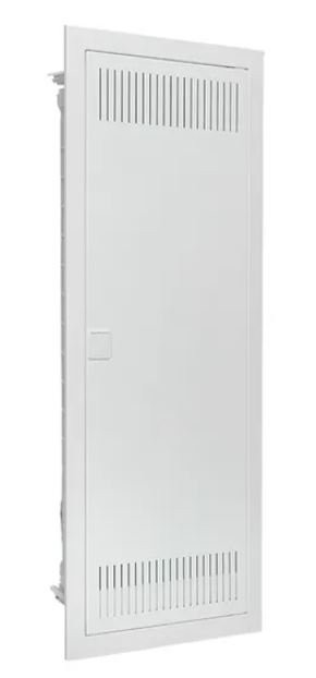 Nova (3 DIN + 1 МП) 5 габарит IP41 (nv-cb-pmd-3+1) Встраиваемый комбинированный щит с металлической перфорированной дверью