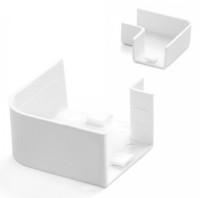 Поворот на 90 градусов 40х16 (PR08.2844) Промрукав Угол плоский