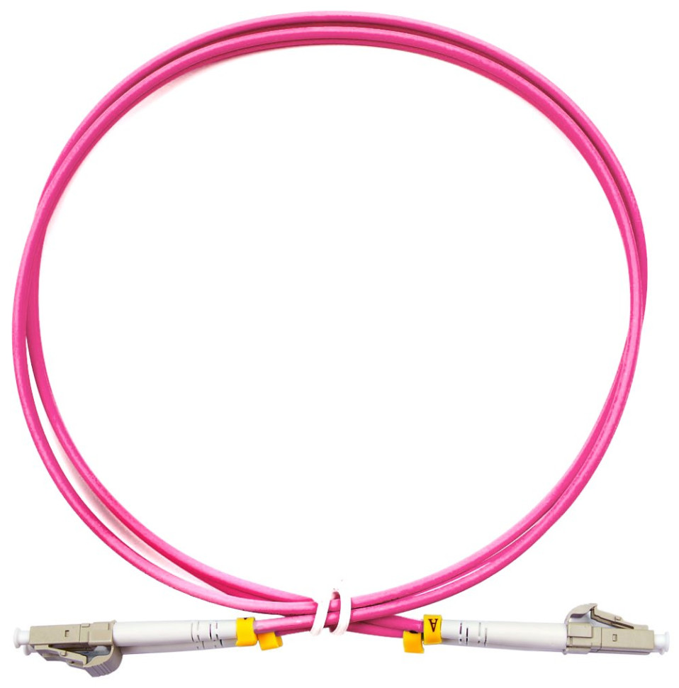 FOP-50-OM4-LC-LC-5m (9104c) Патч-корд оптический