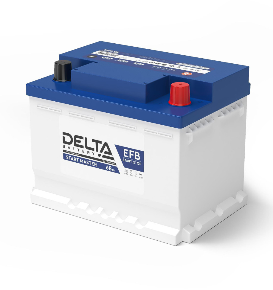 Delta START MASTER EFB 1268 (68 Ah)