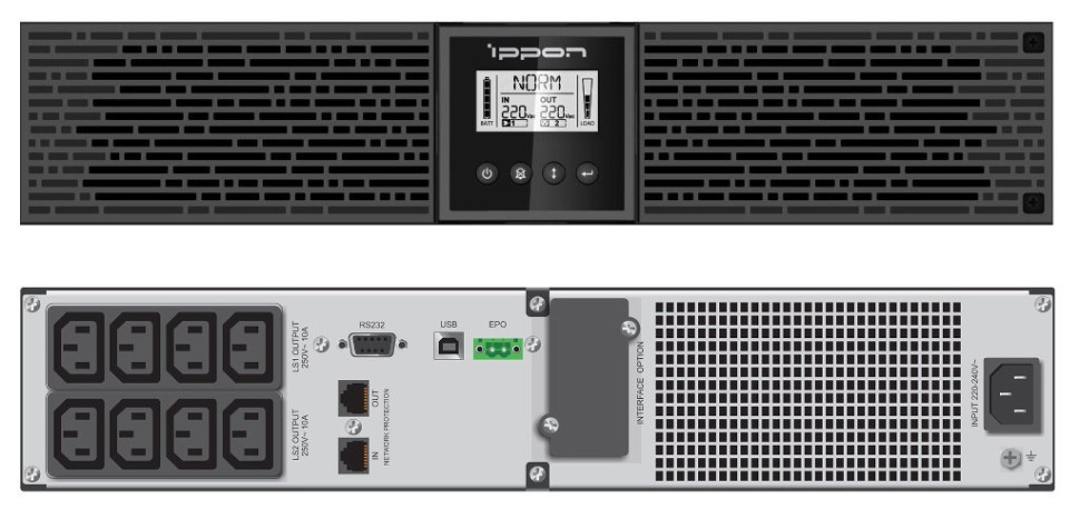 Ippon Smart Winner II 2000E (1192980) Источник бесперебойного питания